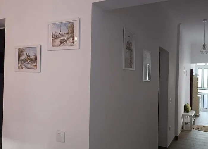 A House With A Garden, Garage, Sauna, And Jacuzzi Apartment