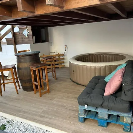 A House With A Garden, Garage, Sauna, And Jacuzzi *