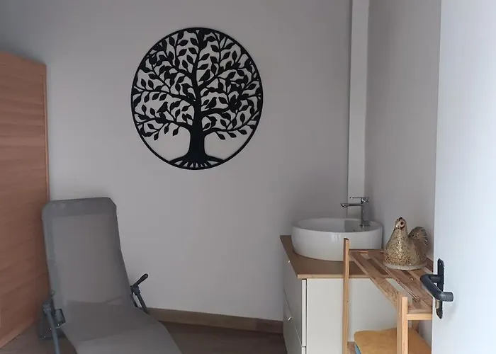 A House With A Garden, Garage, Sauna, And Jacuzzi